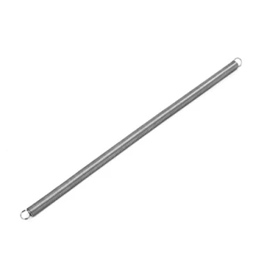 Abbildung von sourcing map 0,8mmx10mmx300mm 304 Edelstahl Zugfedern silber farbton
