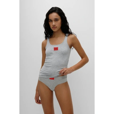 Abbildung von HUGO Underwear Trägertop »VEST RED LABEL«, mit rotem Labelaufnäher