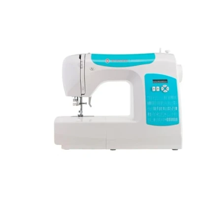 Abbildung von Singer C5205 Nähmaschine, weiß/blau
