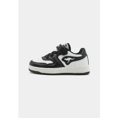 Abbildung von Kangaroos KCP FAIR Unisex Sneaker low für Kinder, Größe: 28, Jet black/white Schuhe
