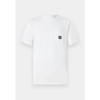 Abbildung von Element ICON Label Pocket Tshirt basic, Herren, Größe: Medium, White