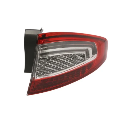 Abbildung von ABAKUS 431 1999R UE Rückleuchte rechts äusserer Teil LED Rot ohne Steckdose, Lampenträger, Glühlampe FORD: MONDEO 4