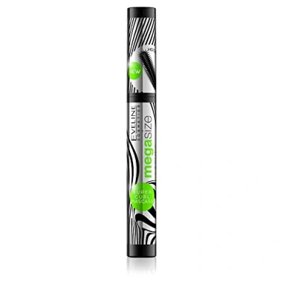 Abbildung von Eveline Cosmetics Mega Size Lashes Mascara, Verlängerung und Schwung, 10 ml, Schwarz