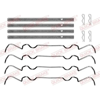 Abbildung von QUICK BRAKE 109 0069 Zubehörsatz, Scheibenbremsbelag IVECO: Daily 6 Pritsche/Fahrgestell, 4 Kasten/Kombi, Line Minibus