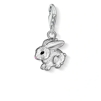 Abbildung von Thomas Sabo Damen Charm Anhänger Hase Club 925 Sterling Silber 0819 007 12