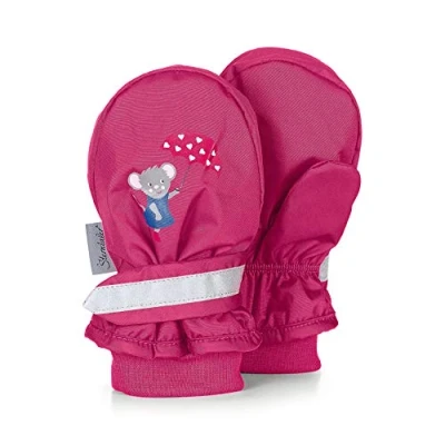 Abbildung von Sterntaler Mädchen wanten F ustlinge, Magenta, 1 EU