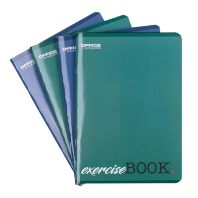 Abbildung von OFFICER PRODUCTS Schulheft/Format A5 96/96 Blatt Liniert/Mixed 4er Packung 4 Stück/Packung Motive Sortiert/Für Junge Leute Kinder/mit Rand/Weiße Karten