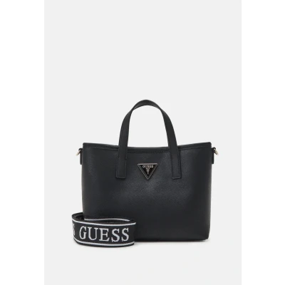 Abbildung von Guess Latona MINI TOTE SET Umhängetasche, Damen, Größe: One Size, Black
