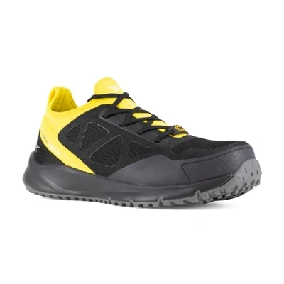 Abbildung von Reebok All Terrain Sicherheitsschuhe für Herren, Schwarz Gelb, Größe 44
