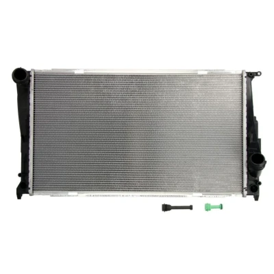 Abbildung von DENSO DRM05003 Kühler, Motorkühlung 600 366 27 BMW: 3 Coupe, Saloon, Touring