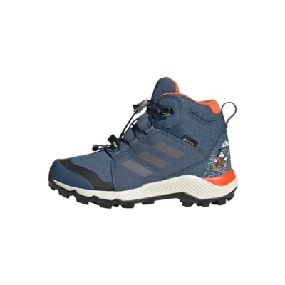 Abbildung von adidas Sportswear Terrex Disney MID Goretex Hiking Ankle Boot steel grey three semi impact orange für Kinder, Größe: 24 Schuhe
