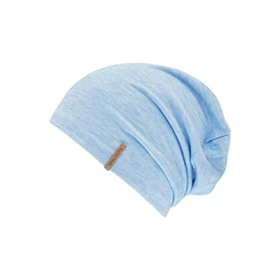 Abbildung von CHILLOUTS Unisex Surrey Beanie M TZE, 43 Blue Melange, Einheitsgröße EU