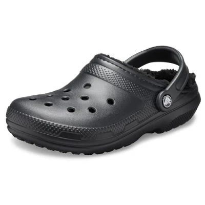 Abbildung von Crocs Classic Lined Clogs, Größe: 33 34, Black Schuhe