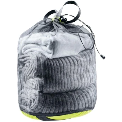Abbildung von Deuter Accessoiries Mesh Sack 3 citrus black Wäschesack