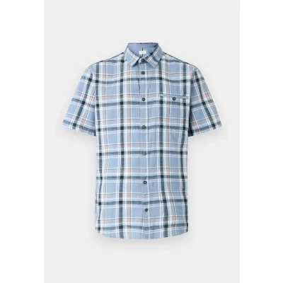 Abbildung von TOM Tailor Checked Shirt Hemd blue, Herren, Größe: Medium, Blue