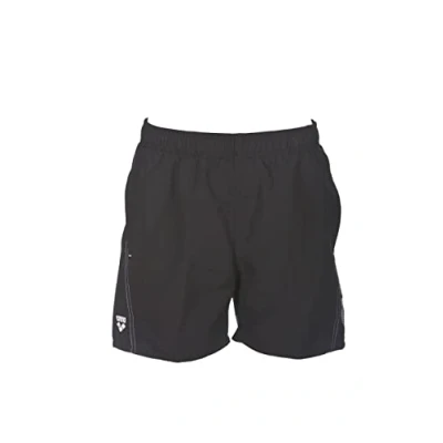 Abbildung von Arena Fundamentals LOGO Badeshorts für Kinder, Größe: 128/134, Black white