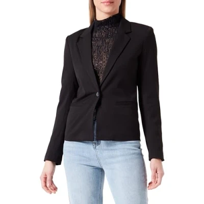 Abbildung von Object Klassischer Blazer, Damen, Größe: 34, Black