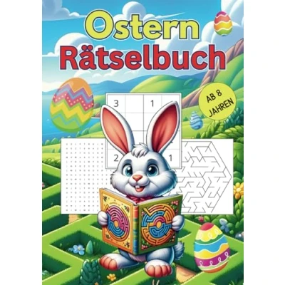 Abbildung von Ostern Rätselbuch: Spannender Rätselspaß für Entdecker ab 8 Jahren mit Sudoku, Wortsuchen, Labyrinthen &amp; Buchstabensalat im großen Format ein ideales Geschenk, das Freude bereitet