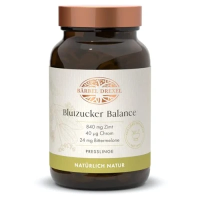 Abbildung von BÄRBEL DREXEL® Blutzucker Balance Kapseln Regulat (216 Stk) 100% Vegane Herstellung Deutschland Einzigartiger Komplex: Magnesium Zimt Zink Chrom Portulak Bittermelone, Blutzuckerspiegel