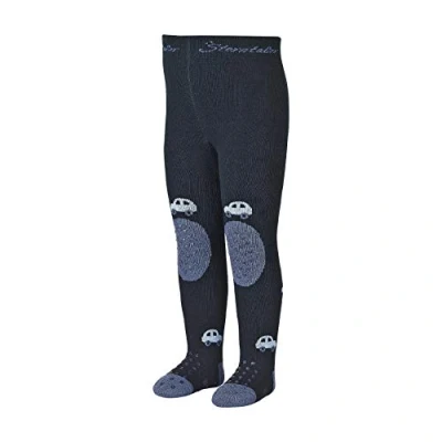 Abbildung von Sterntaler Baby Jungen Krabbelstrumpfhose Auto Strumpfhose, Marine, 86 EU