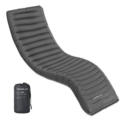 Abbildung von TREKOLOGY Isomatte aufblasbar, Sleeping Pad, Camping Luftmatratze UL80 aufblasbare Ultraleicht, leicht kleines Packmaß für einen erholsamen Schlaf