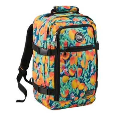 Abbildung von Cabin Max Metz 40x20x25 20L Handgepäck Rucksack, Tasche, Ryanair 40x20x25, Rucksack Flugzeug, Travel Backpack Reiserucksack Recyceltes Polyester, Seitliche Kompression