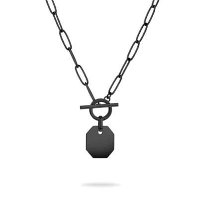 Abbildung von Liebeskind Berlin Halskette LJ 1534 N 45 IP Black