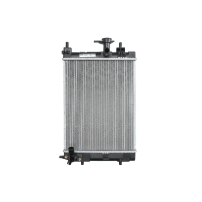 Abbildung von NISSENS 617554 Kühler, Motorkühlung Aluminium 400 300 16 Kühlrippen gelötet
