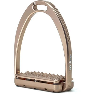 Abbildung von Tech Stirrups Steigbügel Capri Plus Dressur Braun