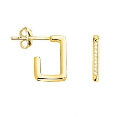 Abbildung von Sofia Milani GEO Ohrringe, Damen, Größe: One Size, Gold coloured