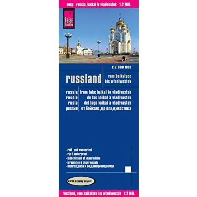 Abbildung von Reise Know How Landkarte Russland vom Baikalsee bis Wladiwostok / Russia from Lake Baikal to Vladivostok (1:2.000.000): reiß und wasserfest (world mapping project)