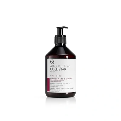 Abbildung von Collistar Activi Puri Hair Phyto Keratin Shampoo, intensiv, nährend, für beschädigtes und sprödes Haar, Maxi Format, 500 ml