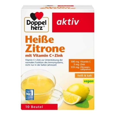 Abbildung von Doppelherz Heisse Zitrone Vitamin C + Zink Granula