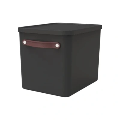 Abbildung von Rotho MyPaper Archivbox Dokumentenorgan. MY PAPER Plus, Kunststoff (PP) BPA frei, schwarz, (40.0 x 29.2 29.8 cm)