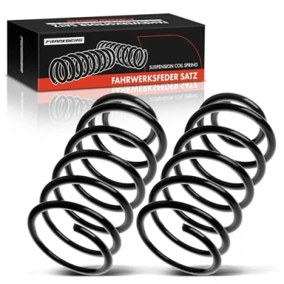Abbildung von Frankberg 2x Federn Fahrwerksfeder Vorne Kompatibel mit A3 1996 2003 Polo 1994 Lupo 1998 2005 Golf IV P,a,s,s,a,t Arosa Leon 1988 2006 Replace# 1J0411105AA