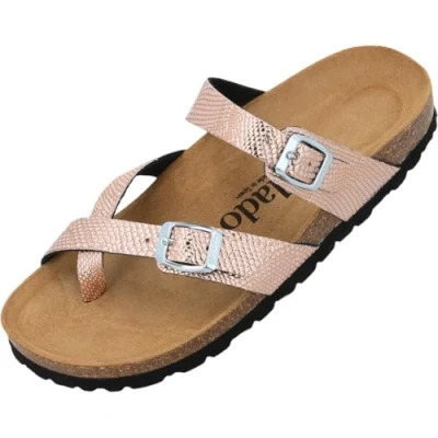 Abbildung von Palado CRES Pantolette flach, Damen, Größe: 40, Pyth rose Schuhe