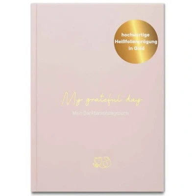 Abbildung von LEAF &amp; GOLD® Dankbarkeitstagebuch I Edles Tagebuch Achtsamkeitstagebuch Journal für mehr Glück und Zufriedenheit Glückstagebuch