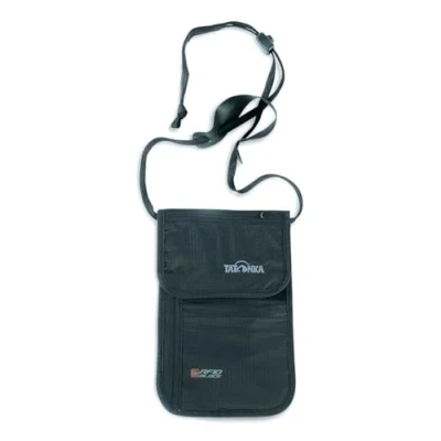 Abbildung von Tatonka Unisex Pengeopbevaring Skin Neck Pouch Rfid Geldaufbewahrung, Schwarz, 19 x 13 1 cm EU