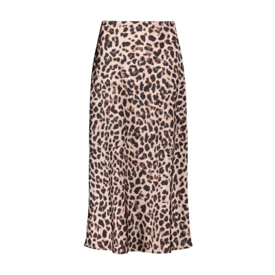 Abbildung von Vera Mont ROCK MIT Leoprint Alinienrock, Damen, Größe: 40, Weiß braun