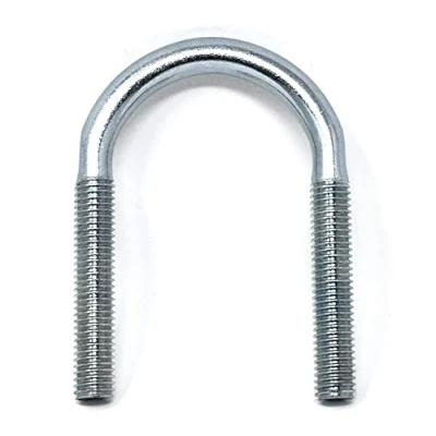 Abbildung von Design61 4X Bügelschraube DIN 3570 Rundstahlbügel M10 x 86 Ø 38 42,4 mm Gewindebügel Galvanisch Verzinkt U Bolzen