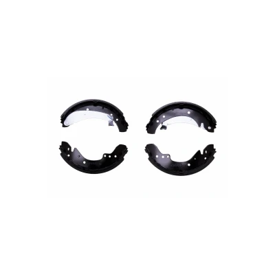 Abbildung von HELLA 8DB 355 001 591 Bremsbacken 254 57 mit Handbremshebel FIAT: Ducato II Van, Platform/Chassis, CITROËN: Relay I Minibus