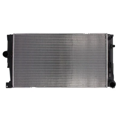 Abbildung von NRF 550124 Kühler, Motorkühlung Aluminium 600 328 32 Kühlrippen gelötet BMW: 5 Saloon, Touring