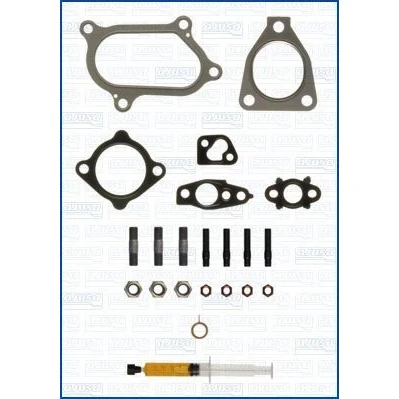 Abbildung von AJUSA JTC12115 Montagesatz, Lader with studs, syringe oil mit Dichtungen Montageanleitung