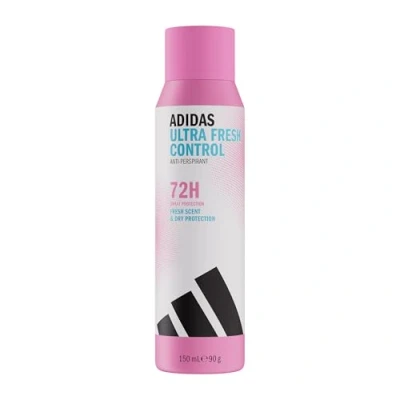 Abbildung von adidas Ultra Fresh Control Anti Transpirant Deodorant Spray für sie, 72 Stunden Schweiß Schutz Duft mit zitrischen, minzigen und blumigen Noten, vegane Formel ohne Alkohol, 150ml