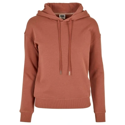 Abbildung von Urban Classics Kapuzenpullover, Damen, Größe: 3XL, Terracotta