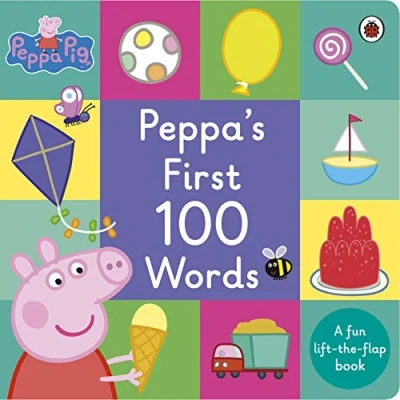 Abbildung von Peppa Pig: Peppa&#039;s First 100 Words: An early learning lift the flap book for toddlers