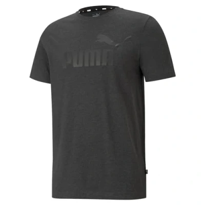 Abbildung von Puma Herren T Shirt ESS Heather Tee, Dark Gray Heather, 4XL, 586736