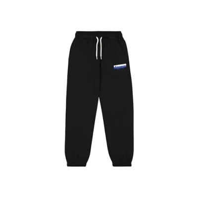 Abbildung von Champion Elastic CUFF Graphic SHOP Jogginghose für Kinder, Größe: 104/110, Black