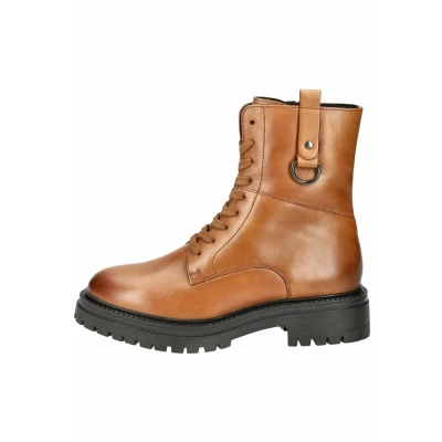 Abbildung von Geox Plateaustiefelette Cognac c, Damen, Größe: 36, c Schuhe