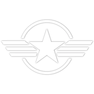 Abbildung von Finest Folia 2er Set Autoaufkleber Army Stern Sticker Folie für Auto Motorrad Anhänger Aufkleber US Star Motiv 4 selbstklebend wetterfest Kfz Zubehör (Weiß Glanz, 10 x cm K171)